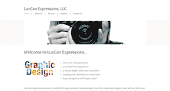Desktop Screenshot of luvcanexpressions.com